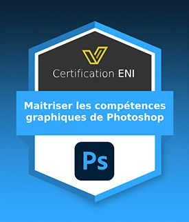 Coupon Certification Bureautique (avec e-surveillance) - Maitriser les compétences graphiques de Photoshop