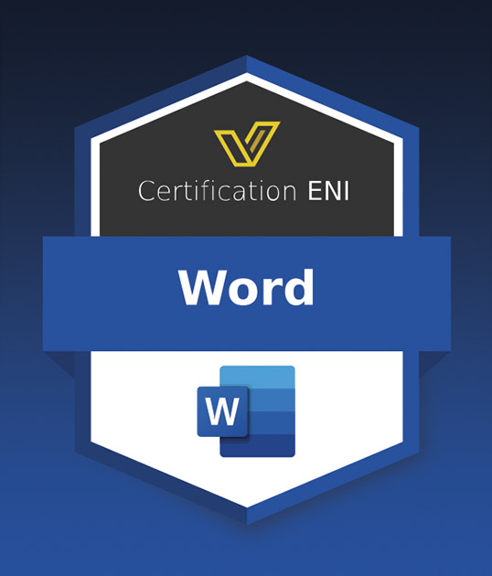 Coupon Certification Bureautique (avec e-surveillance) - Traitement de texte : Word 2016