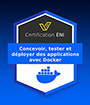 Coupon Certification IT (avec e-surveillance) Concevoir, tester et déployer des applications avec Docker