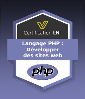 Coupon Certification IT (avec e-surveillance) - Langage PHP - Développer des sites web