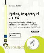 Python, Raspberry Pi et Flask Capturez des données télémétriques et réalisez des tableaux de bord web (2e édition)