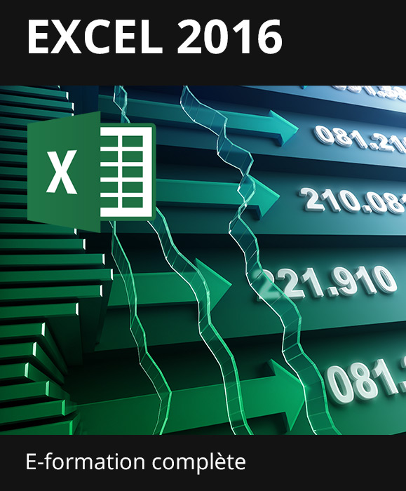 Formation en ligne Excel 2016 - Toutes les fonctionnalités d