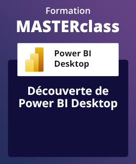 Formation MASTERclass, avec formateur à distance - Découverte de Power BI Desktop - avec support de cours & attestation de suivi fournis