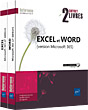 Excel et Word (version Microsoft 365) Coffret de deux livres