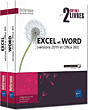 Excel et Word (versions 2019 et Office 365) Coffret de deux livres