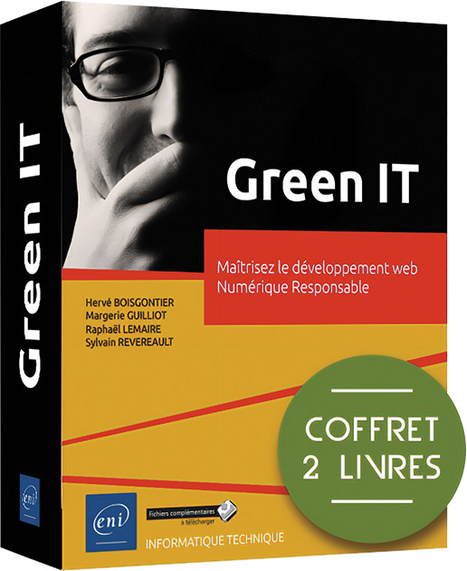 Green IT - Coffret de 2 livres : Maîtrisez le développement web Numérique Responsable