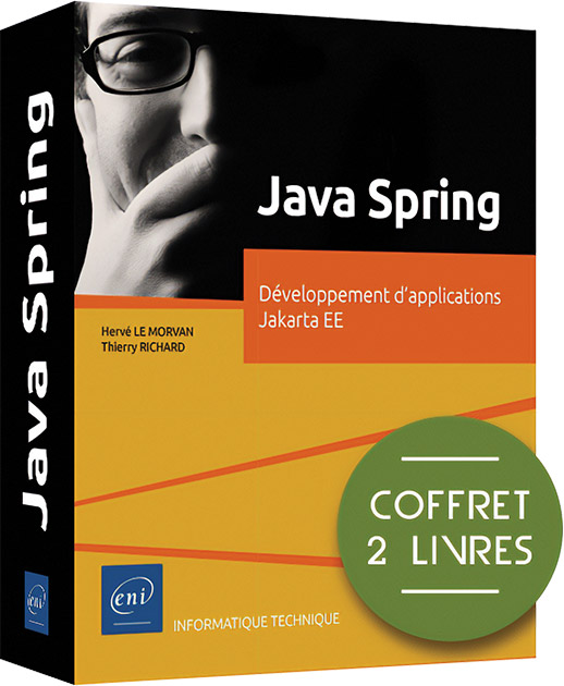 Java Spring - Coffret de 2 livres : Développement d