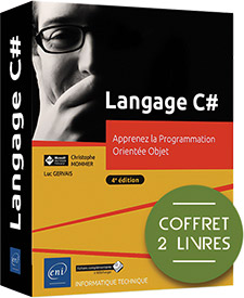 Langage C# - Coffret de 2 livres : Apprenez la Programmation Orientée Objet (4e édition)