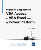 Extrait - Migration d’applications VBA Access et VBA Excel vers la Power Platform  