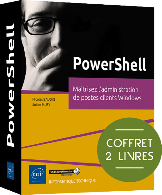 PowerShell - Coffret de 2 livres : Maîtrisez l