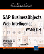 SAP BusinessObjects Web Intelligence (WebI) BI 4