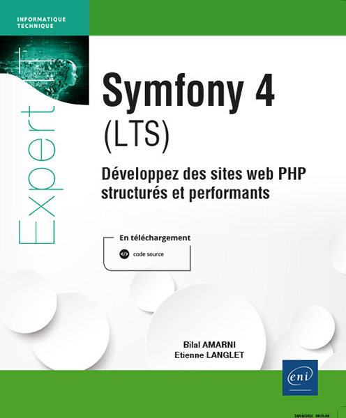 Symfony 4 (LTS) - Développez des sites web PHP structurés et performants - Version en ligne