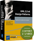 UML 2.5 et Design Patterns Coffret de 2 livres : Maîtrisez les modèles de conception