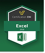 Coupon Certification Bureautique (avec e-surveillance) - Excel 2016