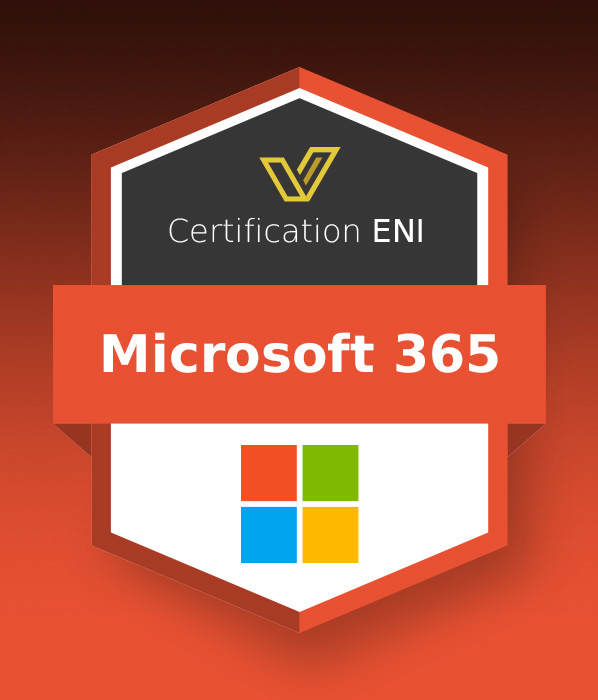 Coupon Certification Bureautique (avec e-surveillance) - Microsoft 365