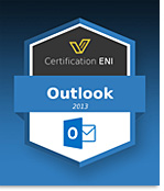 Coupon Certification Bureautique (avec e-surveillance) - Outlook 2013