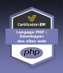 Coupon Certification IT (avec e-surveillance) Langage PHP - Développer des sites web