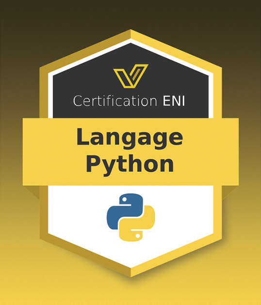 Coupon Certification IT (avec e-surveillance) - Langage Python