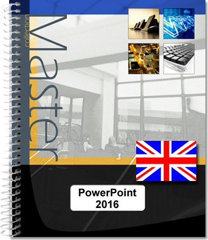 PowerPoint 2016 - (E/E) :Text in English with the English version of the software