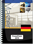 PowerPoint (Versionen 2019 und Office 365) - (D/D) : Texte en allemand sur la version allemande du logiciel