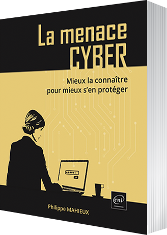 image du livre la menace cyber - decoration